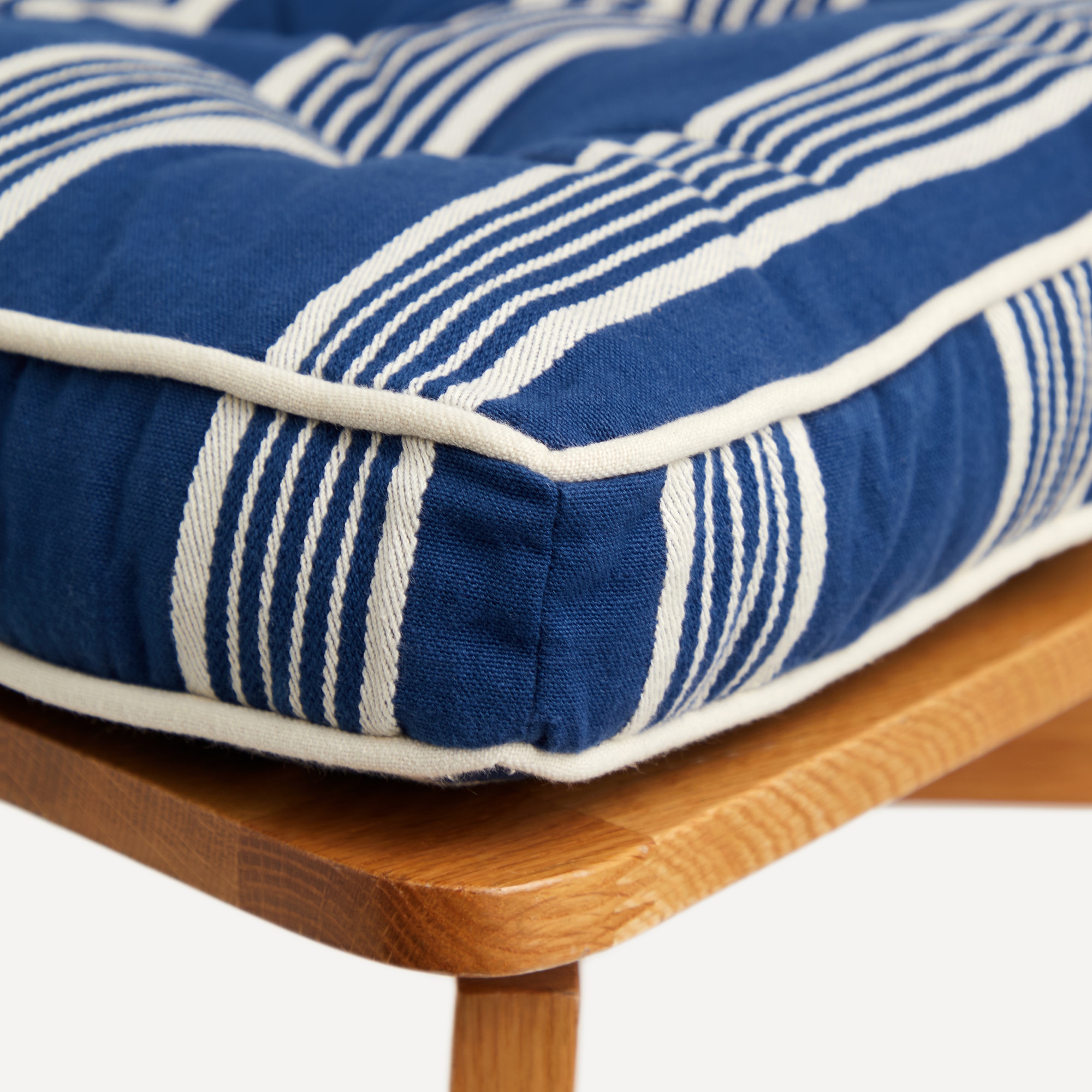 Cojín para silla Padua El Corte Inglés - Azul 40 x 5 x 40 cm Azul-3