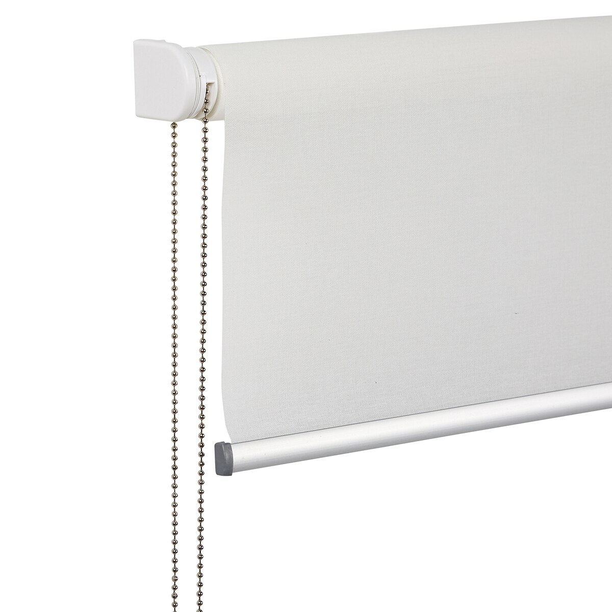 Estor enrollable translúcido Visillo Liso El Corte Inglés - Blanco 90 x 250 cm Blanco-2
