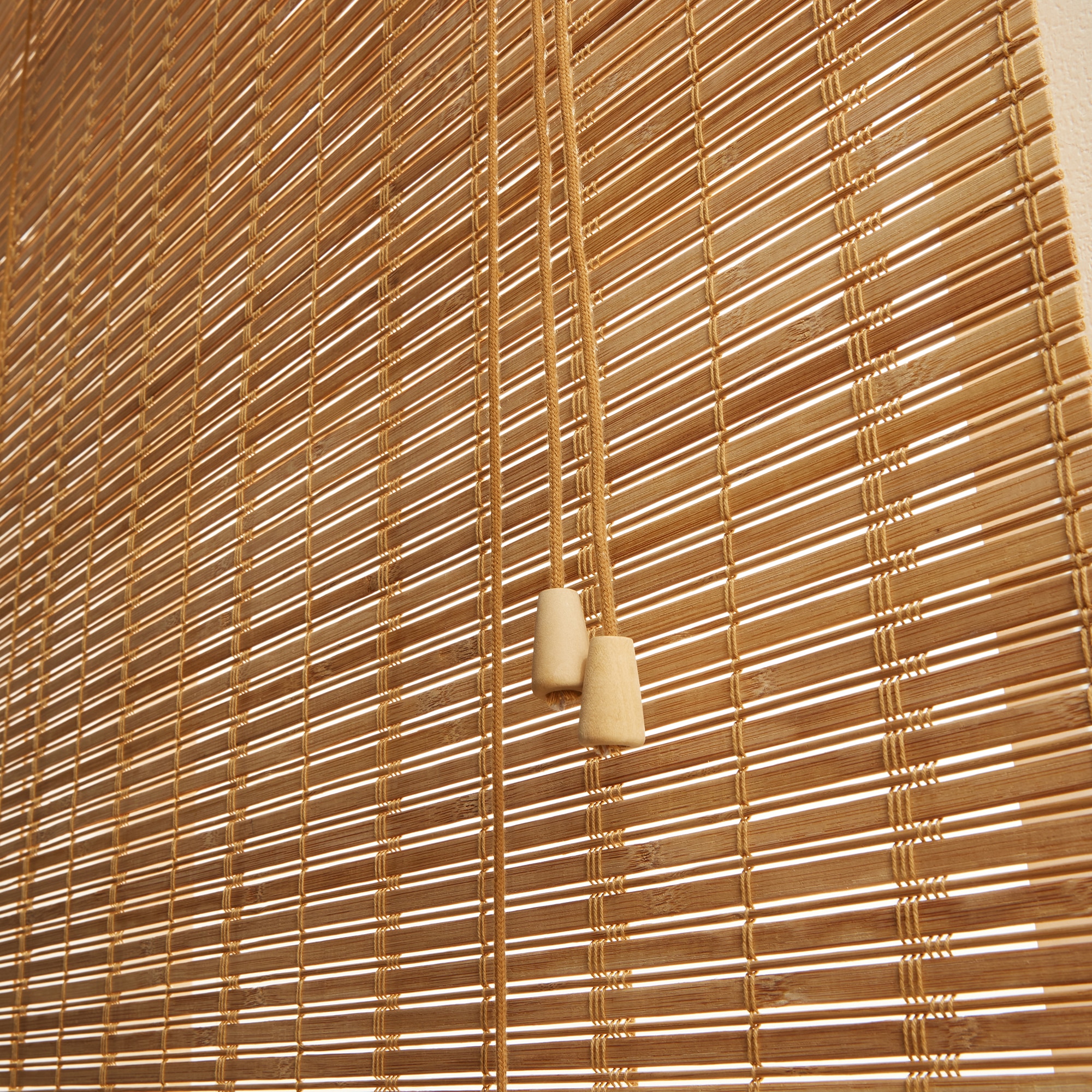 Estore de bambu enrolável translúcido chapa El Corte Inglés Natural-5