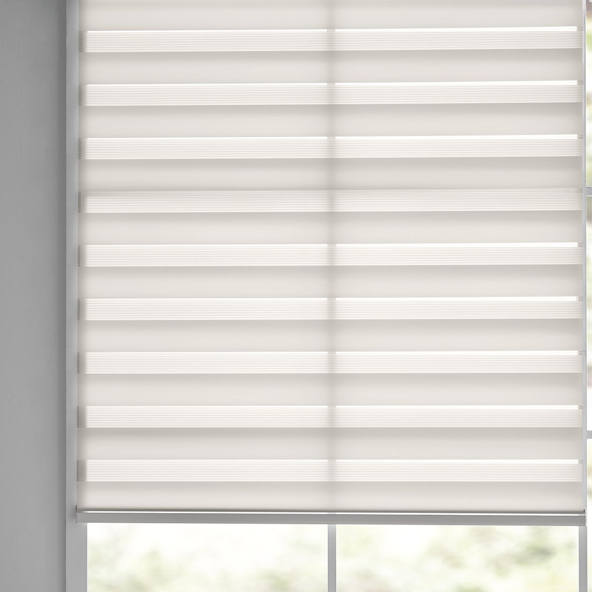 Estore enrolável Noite e dia El Corte Inglés Natural-4