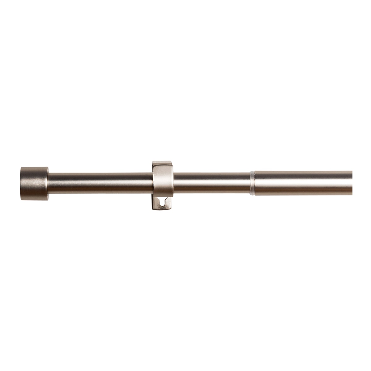 Juego de barra extensible hasta 210 cm. Tapón El Corte Inglés - Acero Acero-2