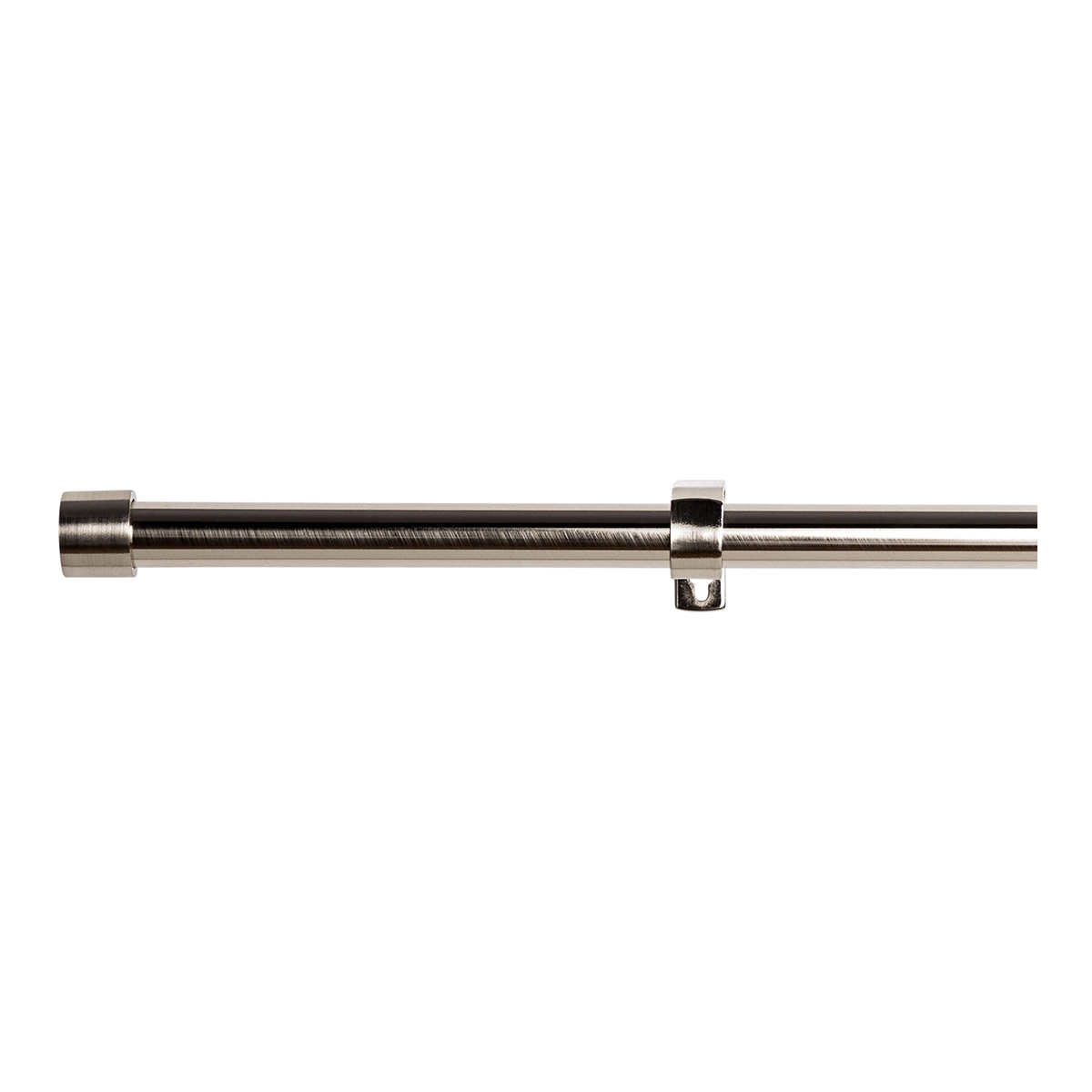 Juego de barra extensible hasta 210 cm. Tapón El Corte Inglés - Níquel Níquel-1