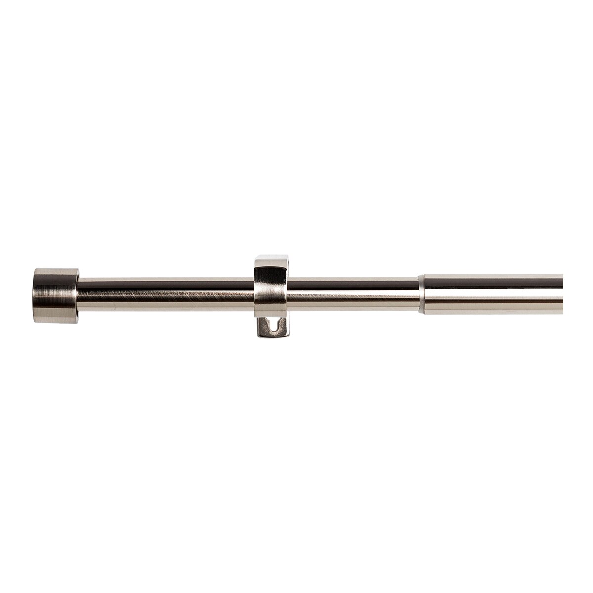Juego de barra extensible hasta 210 cm. Tapón El Corte Inglés - Níquel Níquel-2