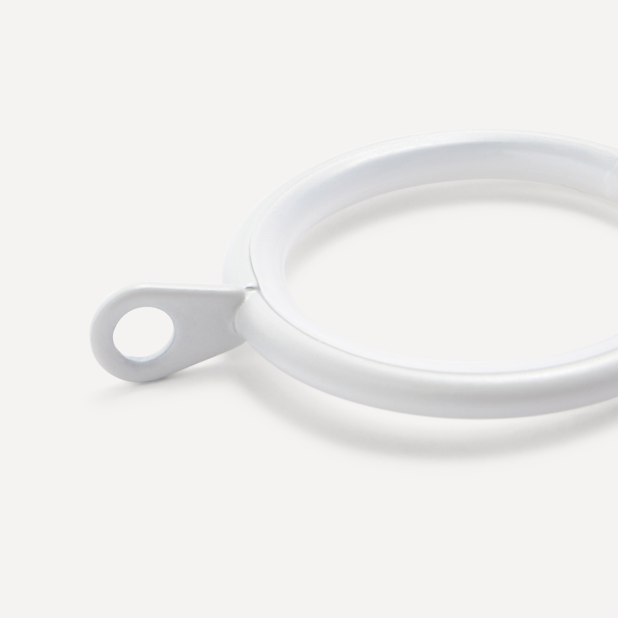 Pack de 10 anilhas para cortina Branco-2
