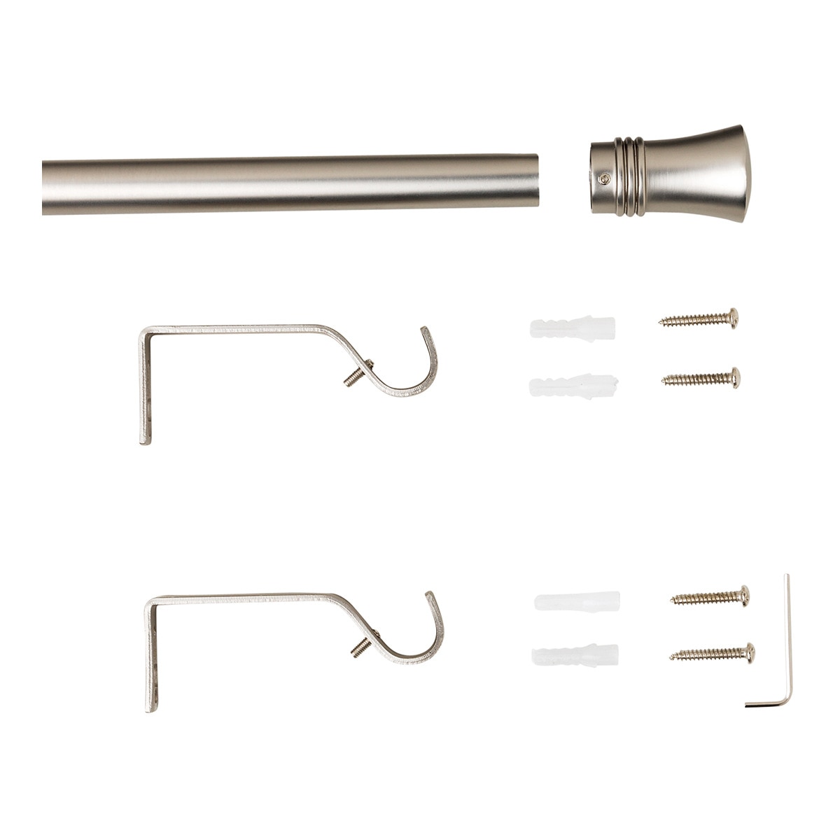 Conjunto de barra extensível até 310 cm Cometa El Corte Inglés Aço-3