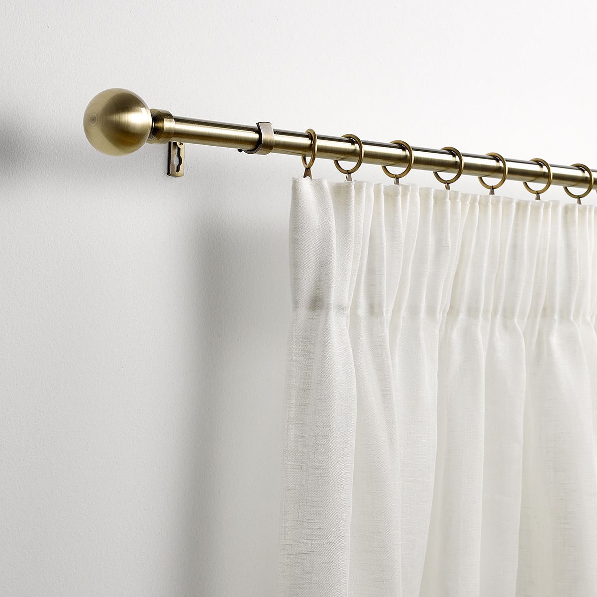 Juego de barra extensible hasta 210 cm. Bola El Corte Inglés - Oro Oro-4