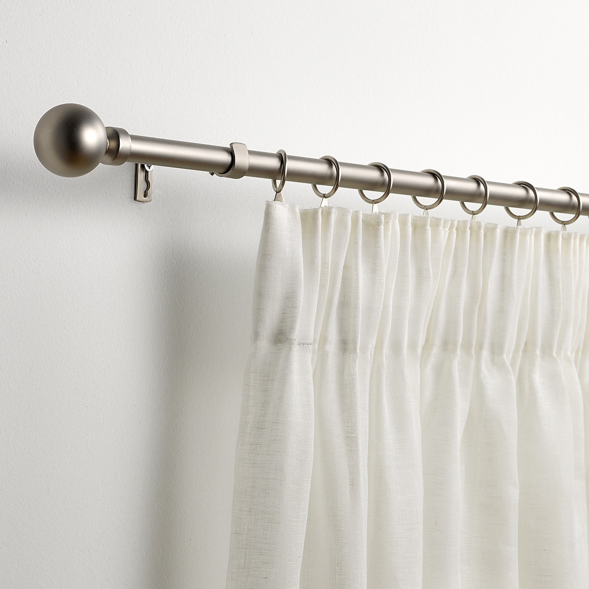 Conjunto de barra extensível até 310 cm Bola El Corte Inglés Aço-4