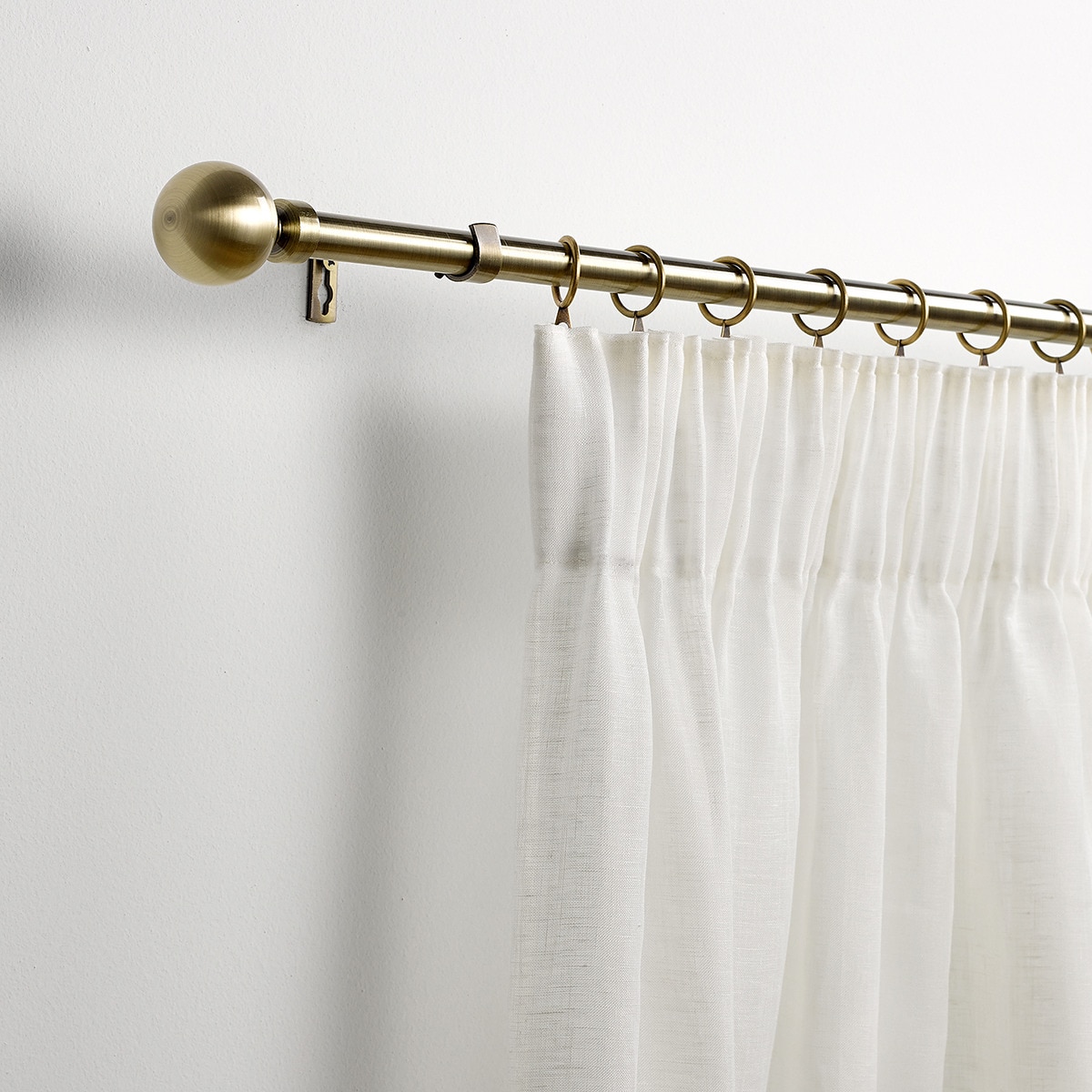Juego de barra extensible hasta 310 cm. Bola El Corte Inglés - Oro Diámetro 2,8 cm Oro-4