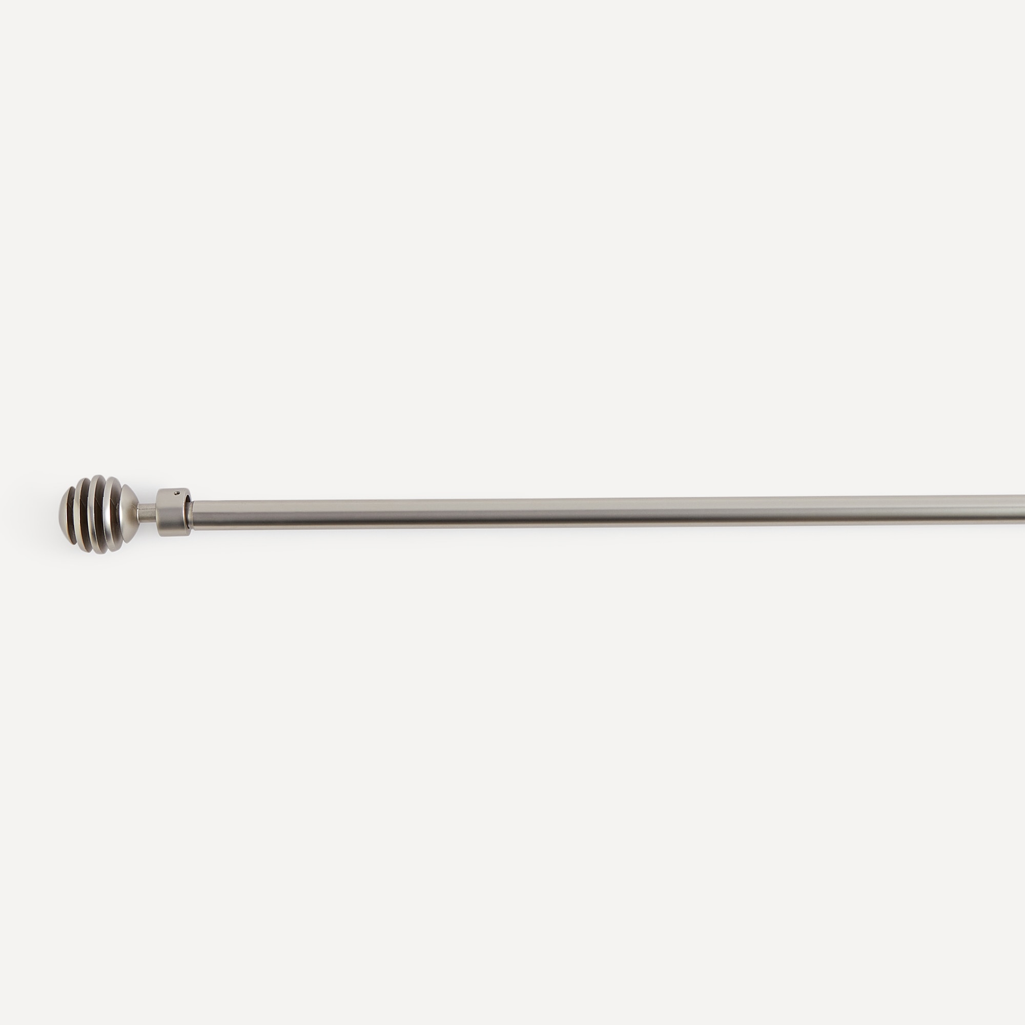 Juego de barra extensible hasta 210 cm. Bola Estriada El Corte Inglés - Acero Acero-1