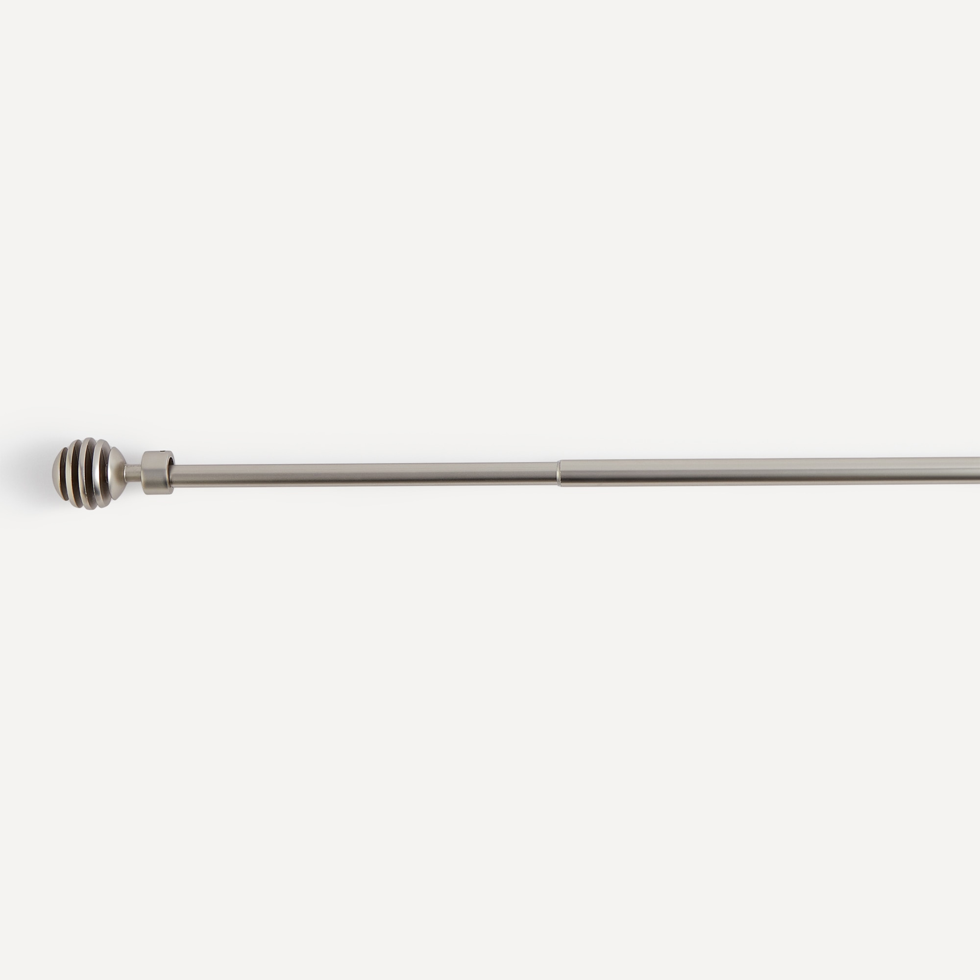 Juego de barra extensible hasta 210 cm. Bola Estriada El Corte Inglés - Acero Acero-2