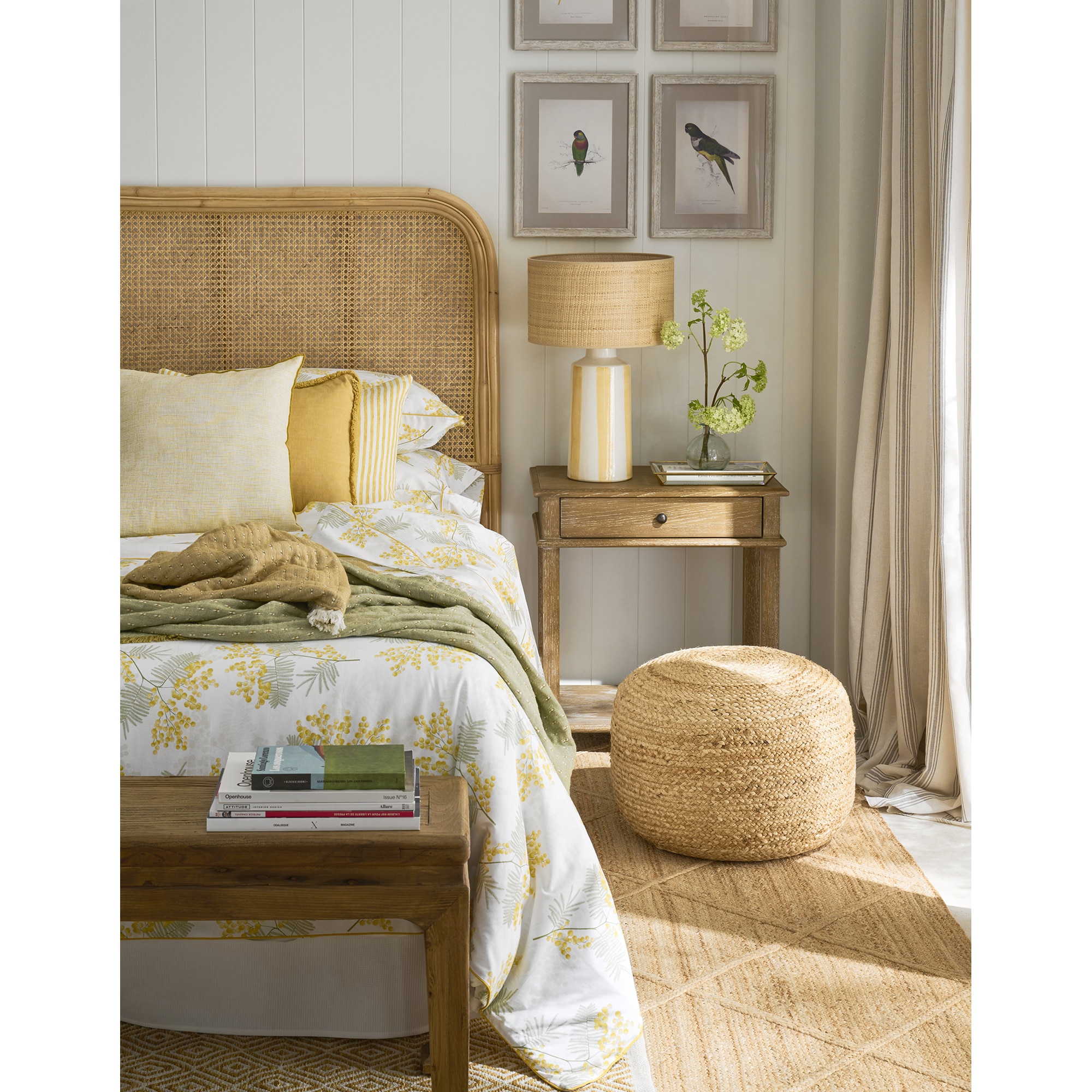 Pufe redondo de exterior Juta Natural-11