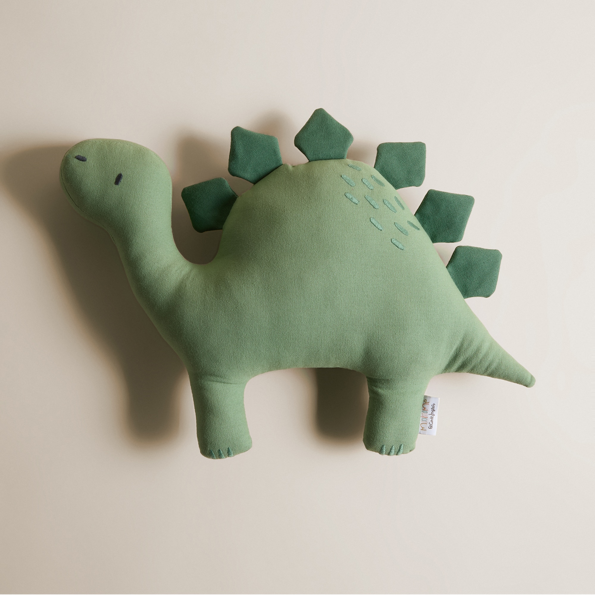 Almofada Decorativa Infantil Steggy Verde-2