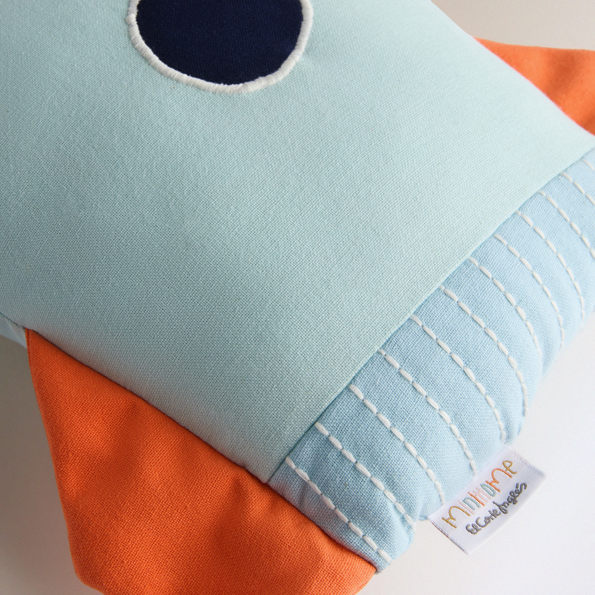 Almofada Decorativa Infantil Rocket Multicolor-3