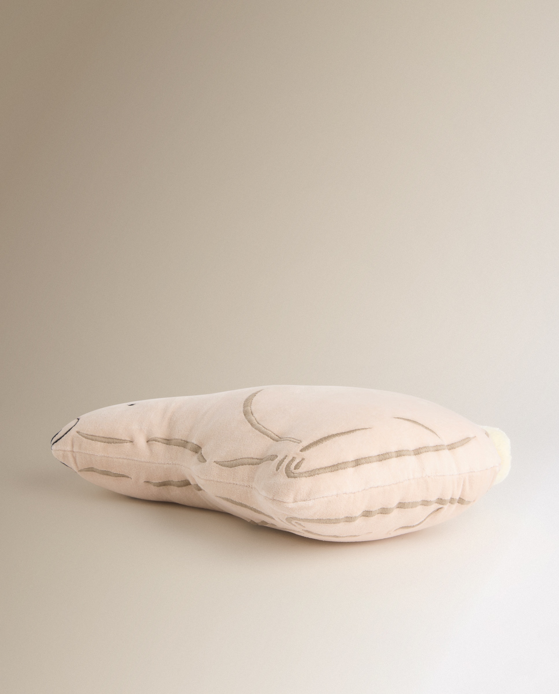 Almofada Decorativa Infantil Bun Bege-4