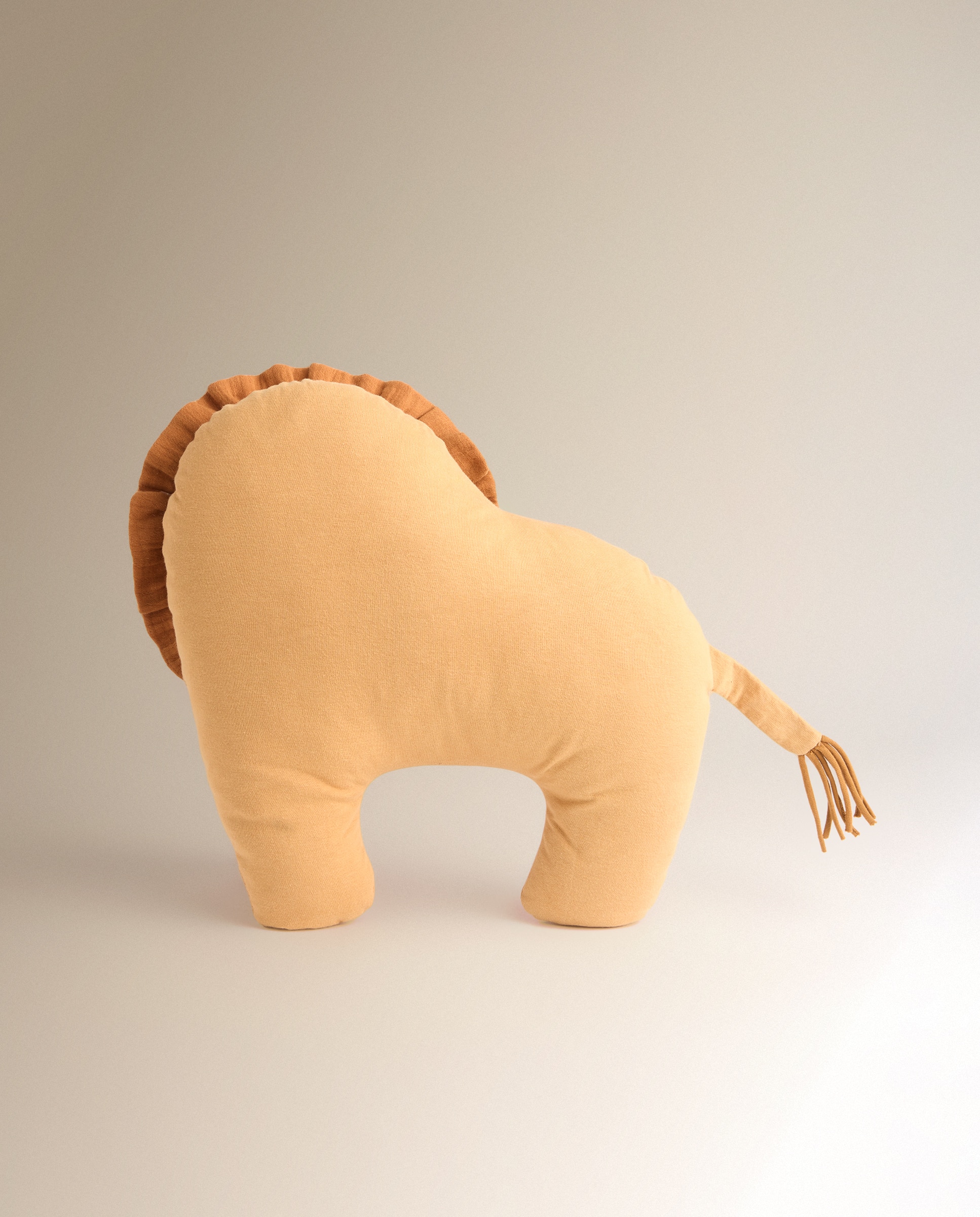 Almofada Decorativa Infantil Leo Castanho-4