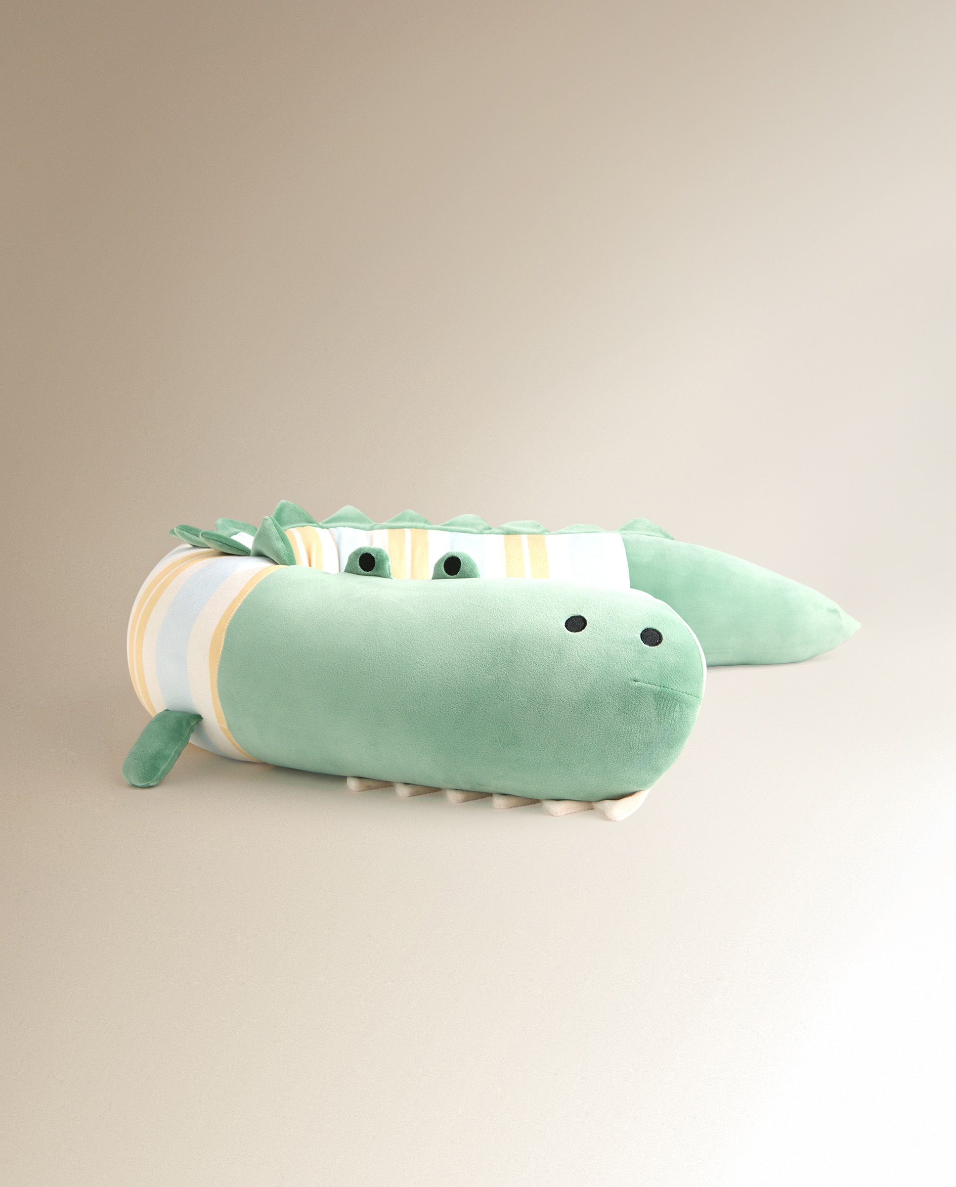 Almofada Decorativa Infantil Croco Verde-2