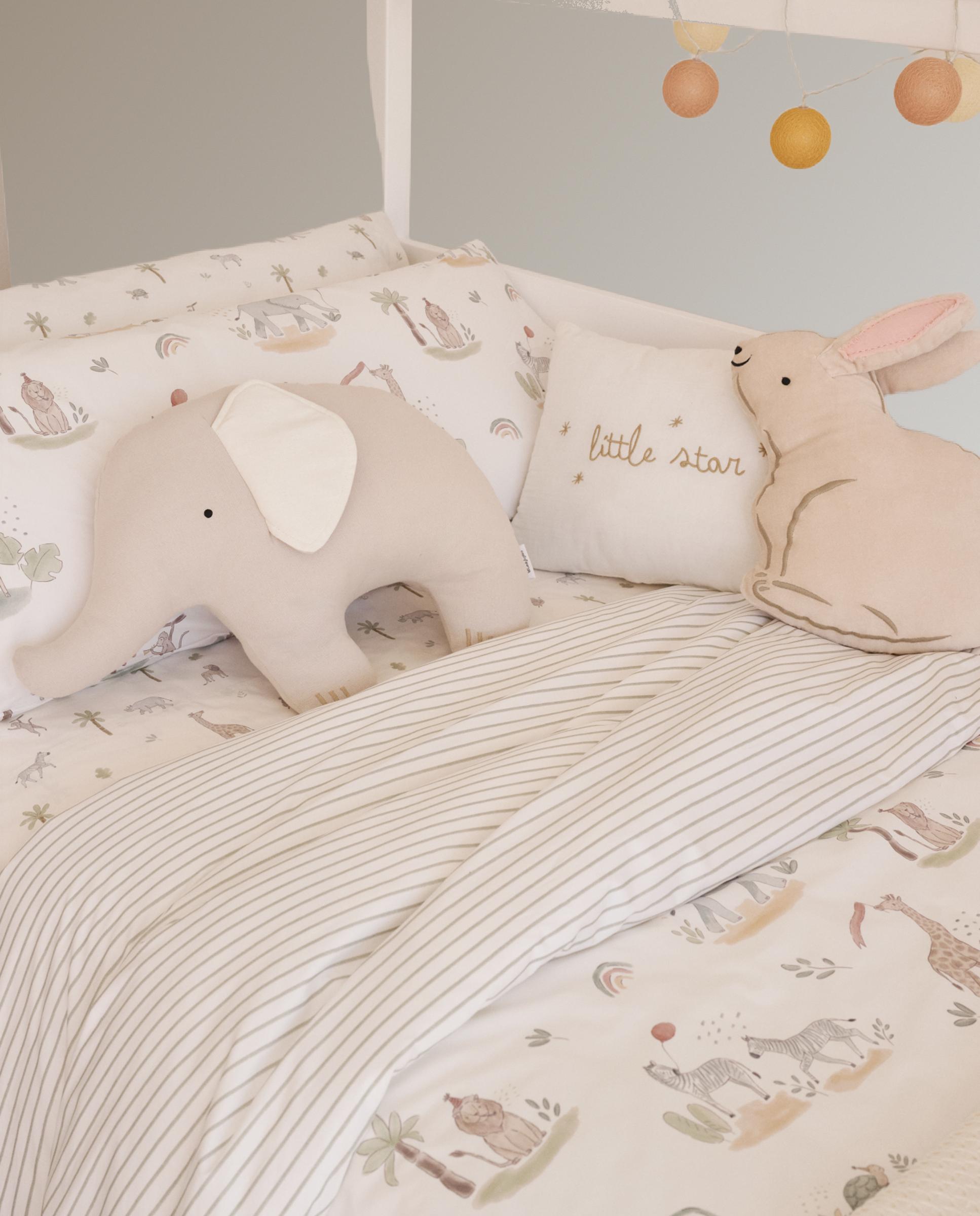 Almofada Decorativa Infantil Little Star Mini Home Branco-5