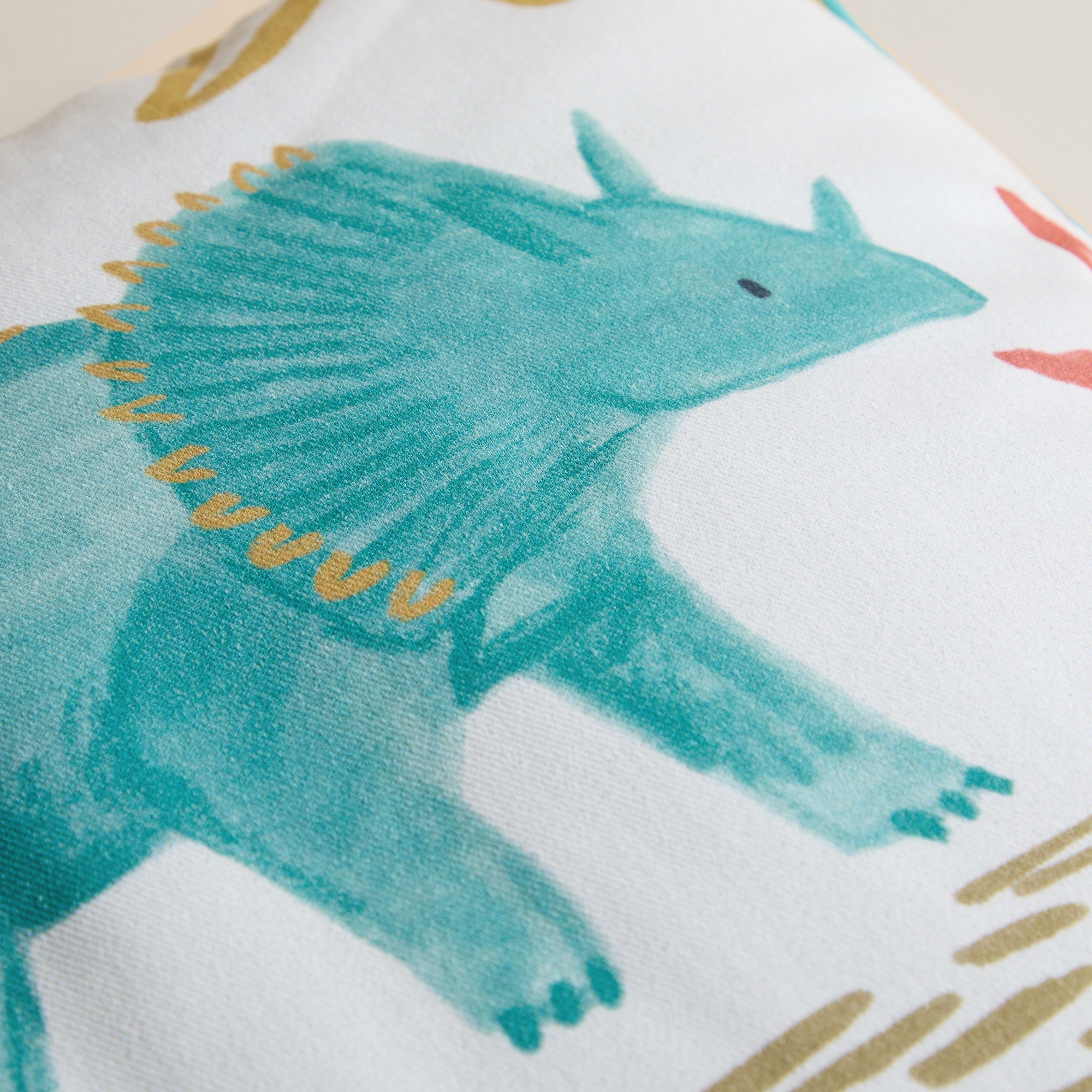 Almofada Decorativa Infantil Trico Multicolor-4