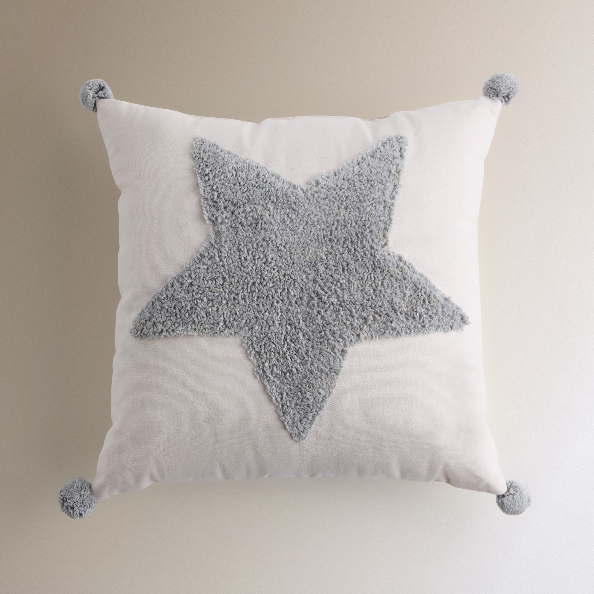 Cojín decorativo infantil Starry - Gris 40 x 40 cm Gris-2