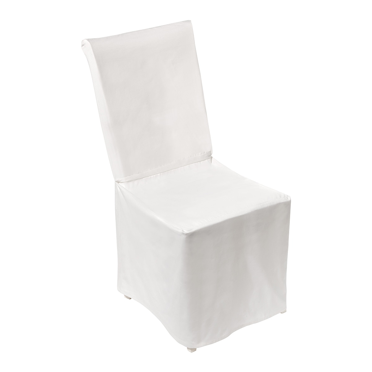 Funda con lazos para silla Basic El Corte Inglés - Blanco Blanco-1