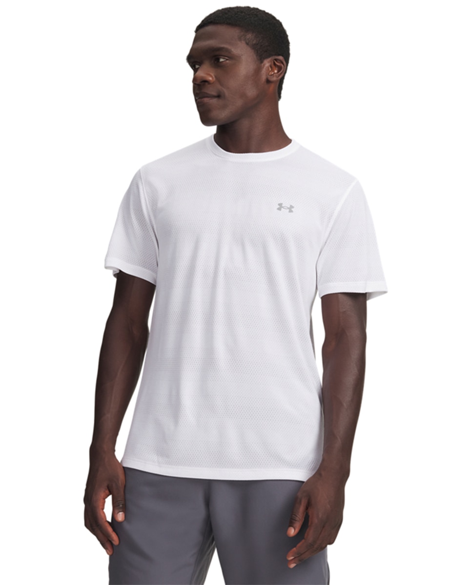 Camiseta Under Armour "Barcelona és La Cursa" - Blanco / Rojo Blanco / Rojo-2