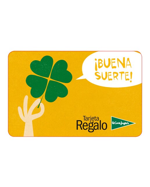 Tarjeta regalo Buena suerte 1
