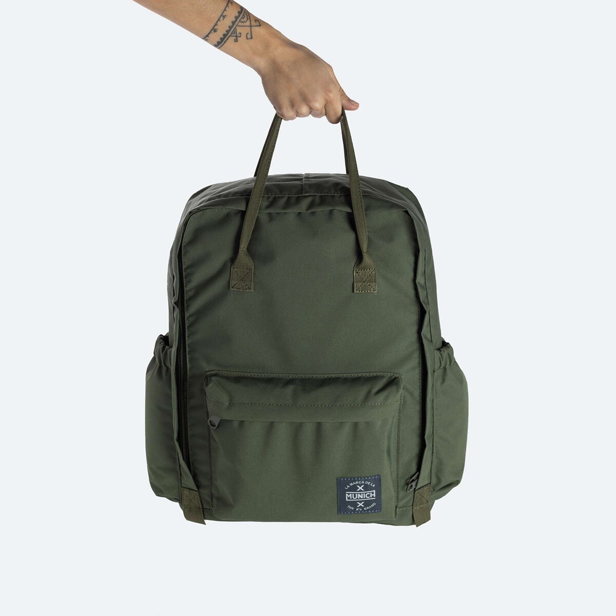 Mochila Cour Large Caqui-4