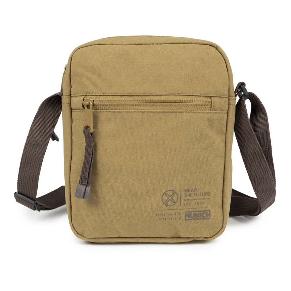 Mochila unisex teca recycled Munich - Amarillo Amarillo-1