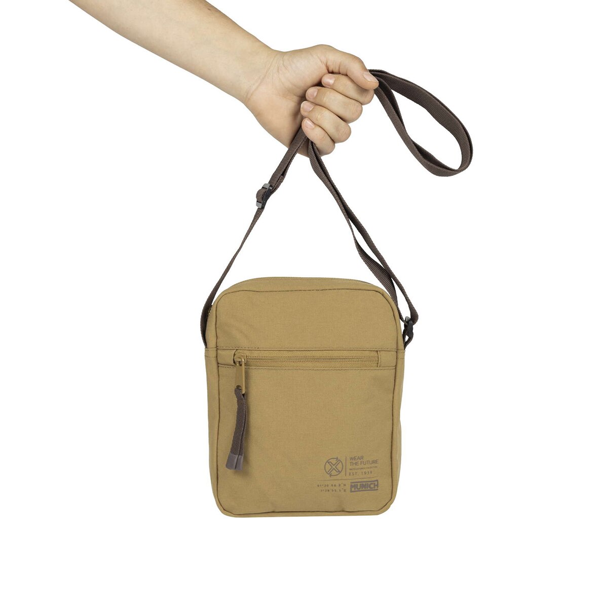 Mochila unisex teca recycled Munich - Amarillo Amarillo-2