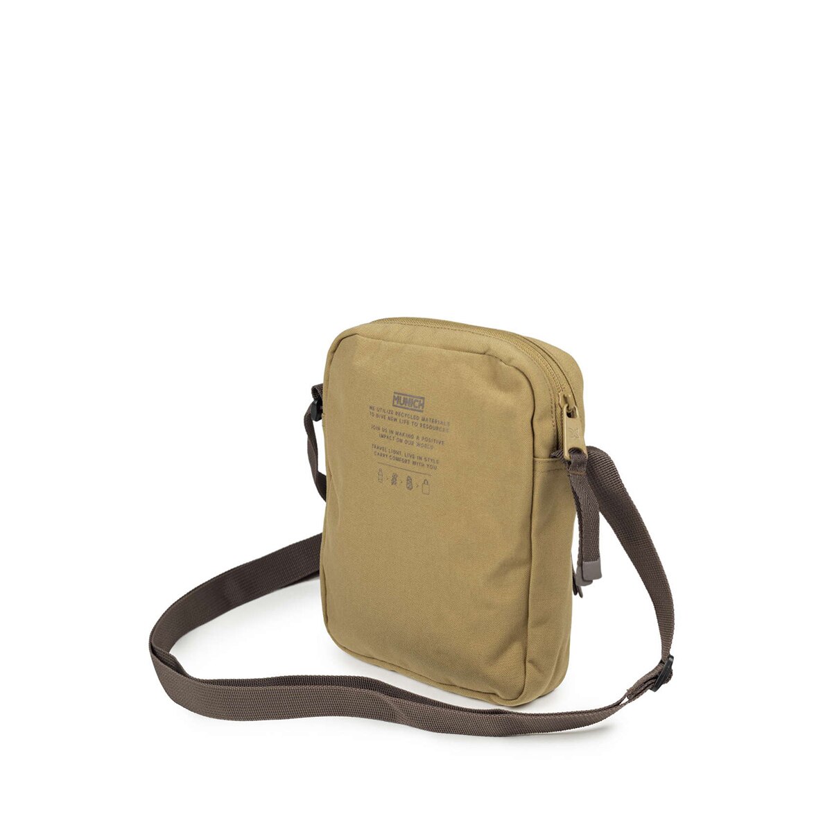Mochila unisex teca recycled Munich - Amarillo Amarillo-3
