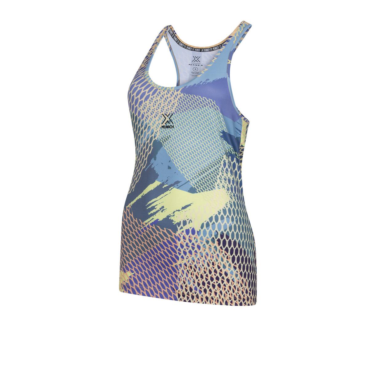 Imagen 4 de Top de padel de mujer print valeria MUNICH - Multicolor Multicolor