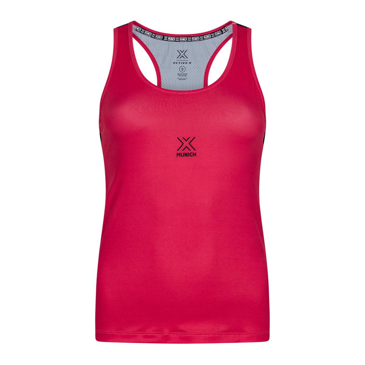 Imagen 1 de Top de padel de mujer raspberry MUNICH Rosa