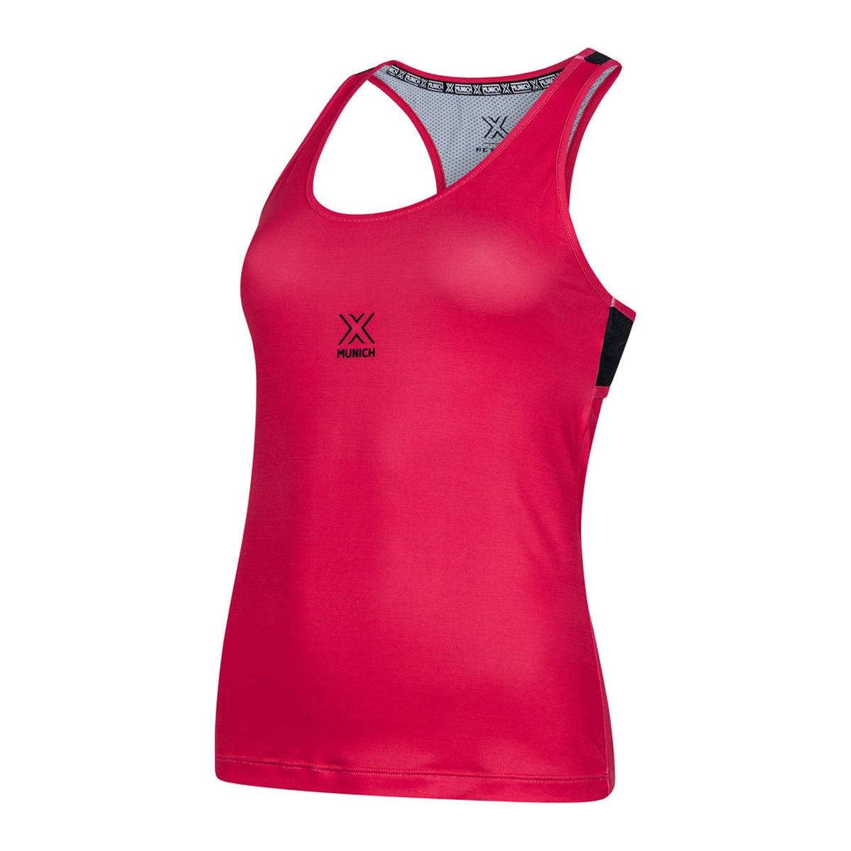 Imagen 4 de Top de padel de mujer raspberry MUNICH - Rosa Rosa