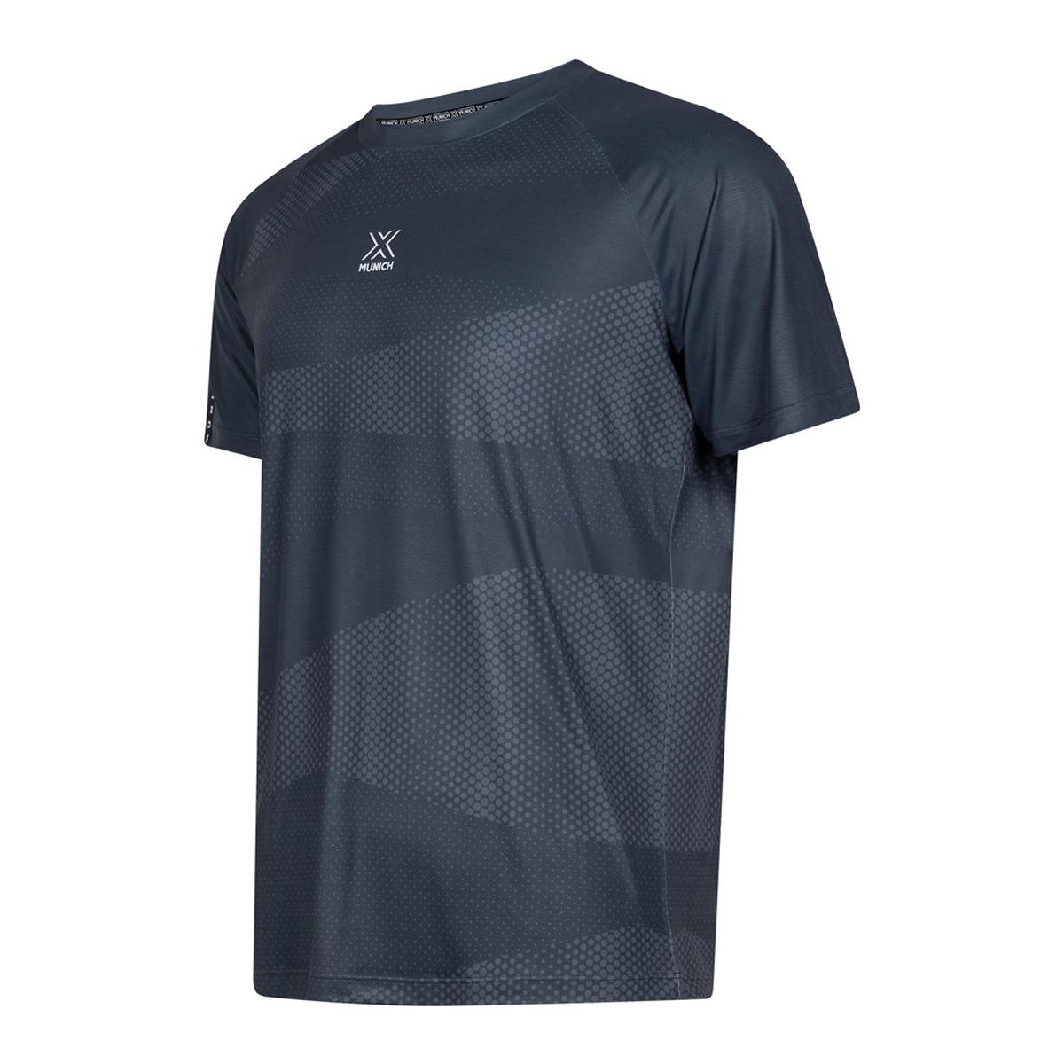 Imagen 4 de Camiseta de padel de hombre smash black MUNICH - Negro Negro