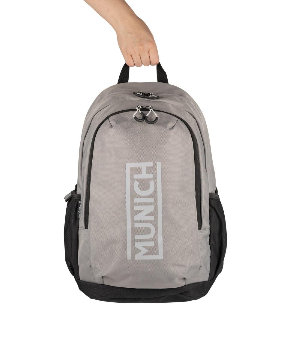 Mochila de casual de hombre GYM SPORT BACKPACK GREY MUNICH - Gris Gris-5