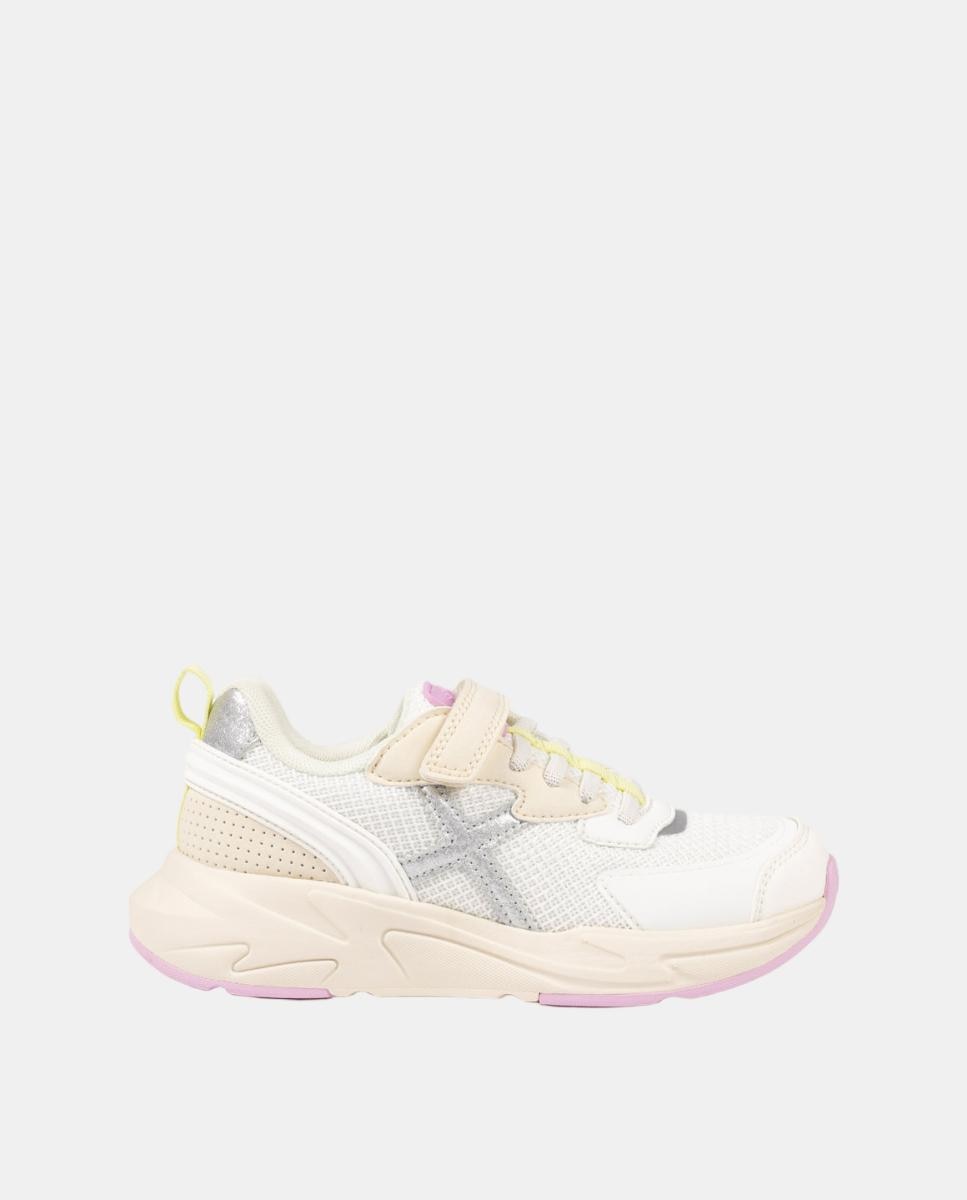 Munich Zapatillas de Casual de Niños MINI TRACK 122 Blanco