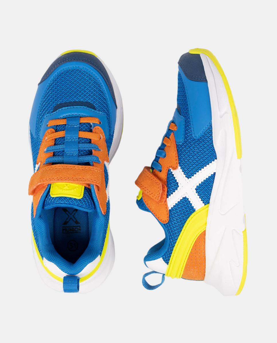 Zapatillas de Casual de Niños MINI TRACK 123 MUNICH - Azul Azul-5
