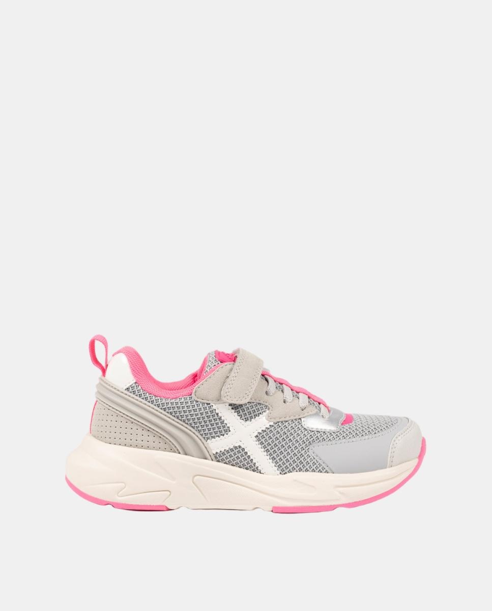 Imagen 0 de Zapatillas de Casual de Niños MINI TRACK 124 MUNICH Gris