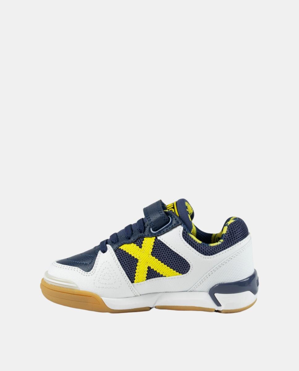 Zapatillas de Fútbol Sala de Niños ONE KID VCO 80 MUNICH - Blanco Blanco-4