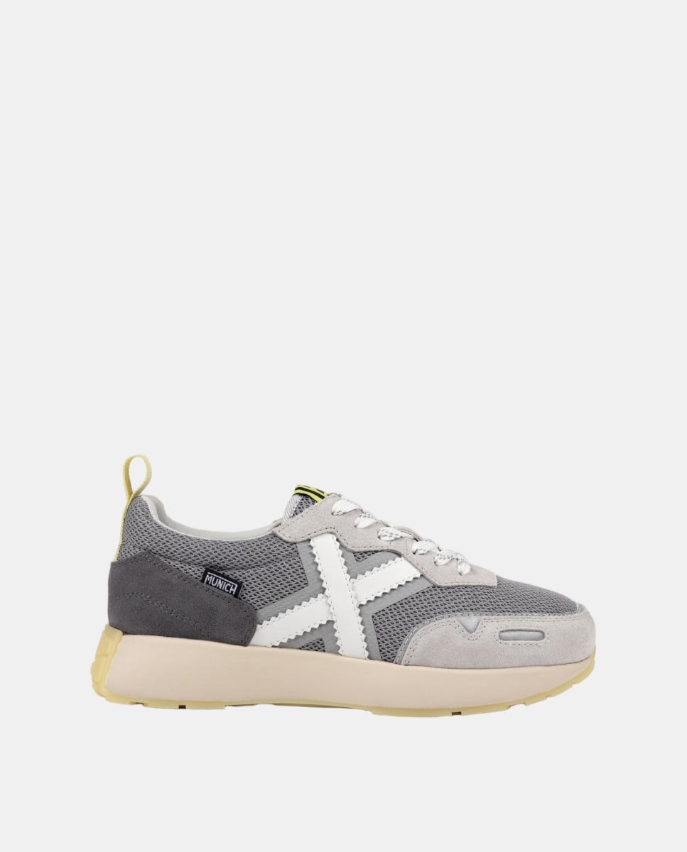 Zapatillas de Casual de Mujer XEMINE WMN 103 MUNICH - Gris Gris-1