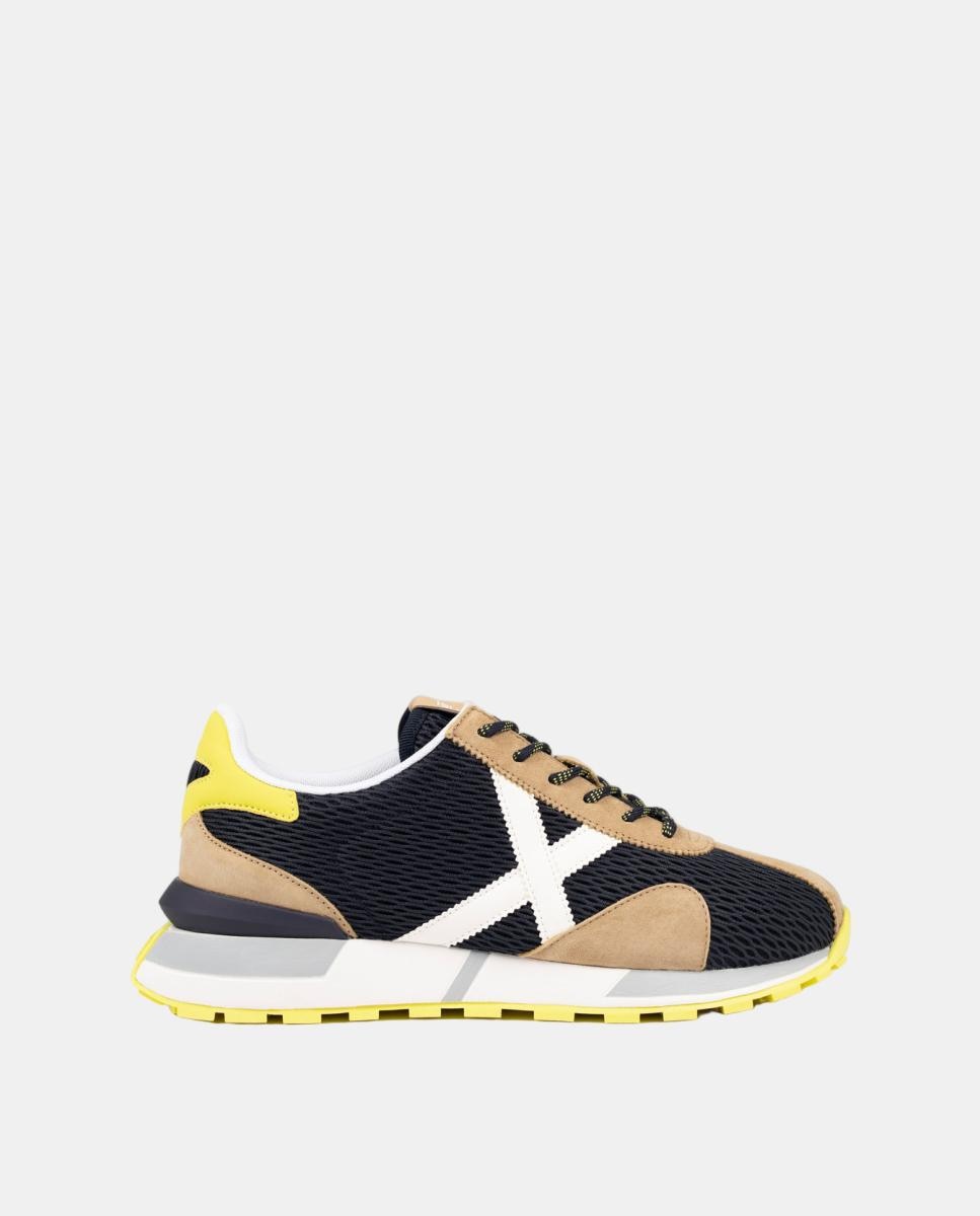 Munich Zapatillas de Casual de Hombre SAPPORO CLUB 197 Azul