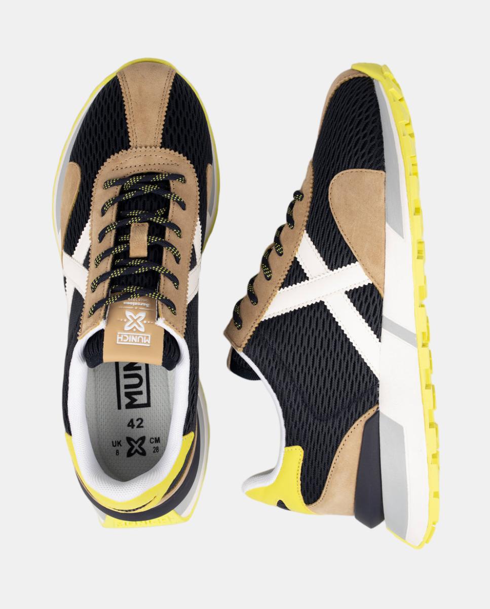 Zapatillas de Casual de Hombre SAPPORO CLUB 197 MUNICH - Azul Azul-5