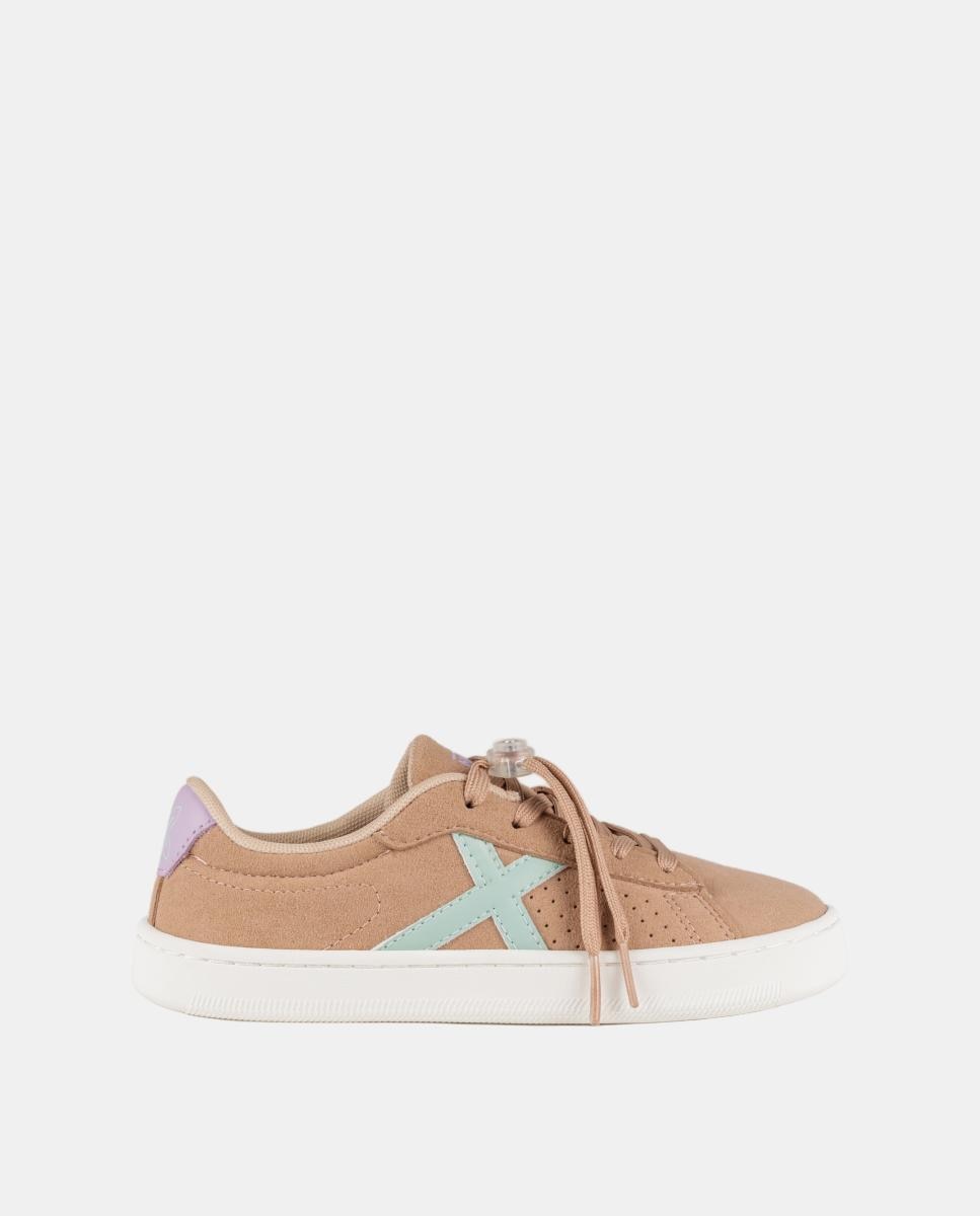 Munich Zapatillas de Casual de Niños MINI OPEN 4 Rosa