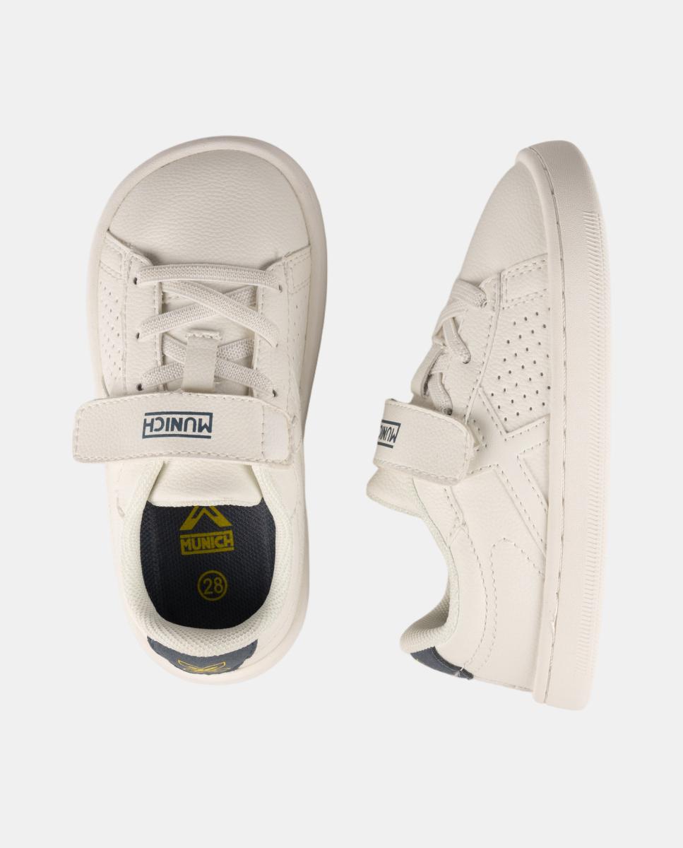 Zapatillas de Casual de Niños MINI OPEN VCO 2 MUNICH - Blanco Blanco-6