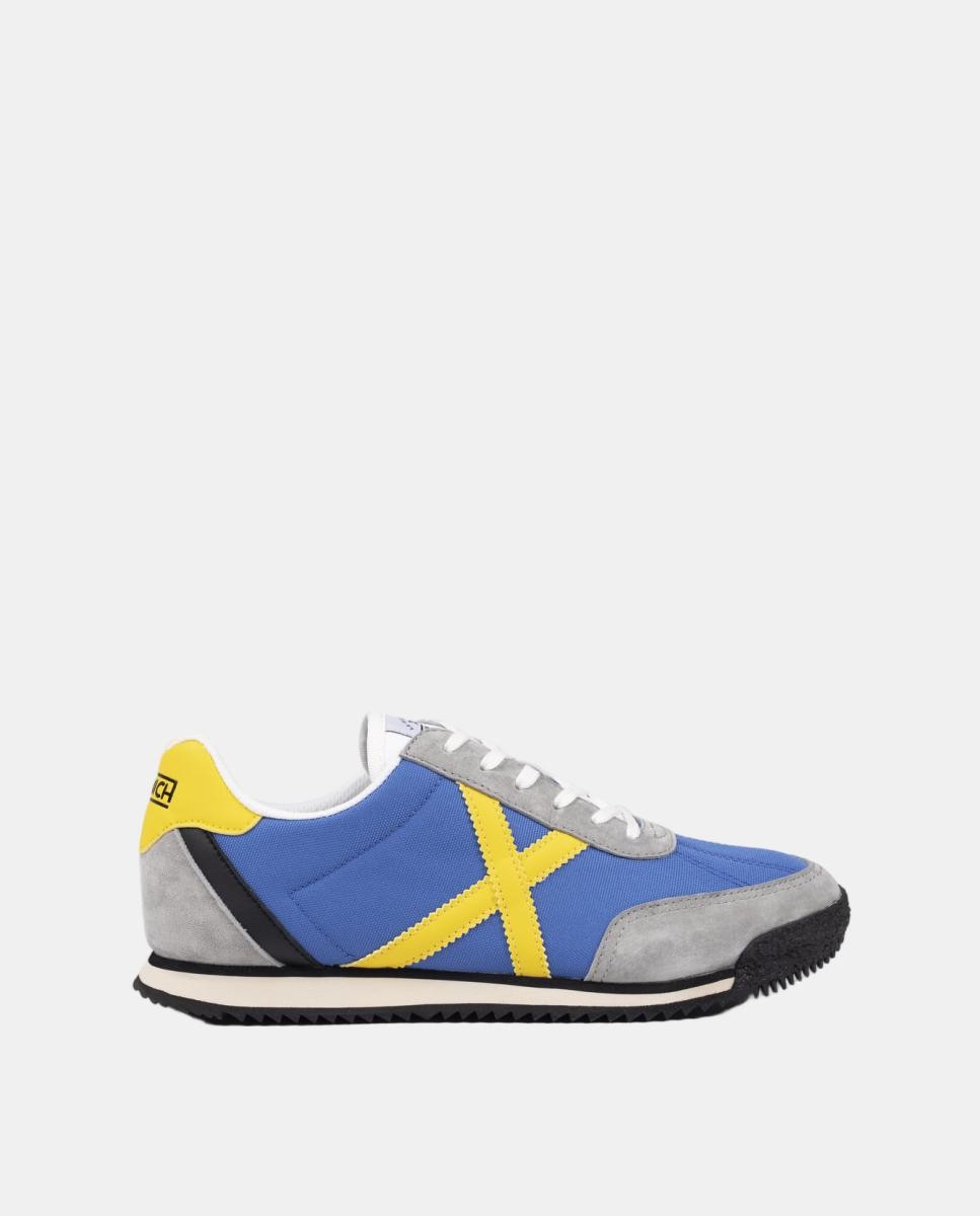Munich Zapatillas de Casual de Hombre RIBER 12 Azul