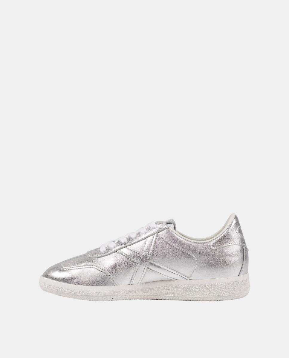 Zapatillas de Casual de Mujer BARRU 224 MUNICH - Plateado Plateado-4