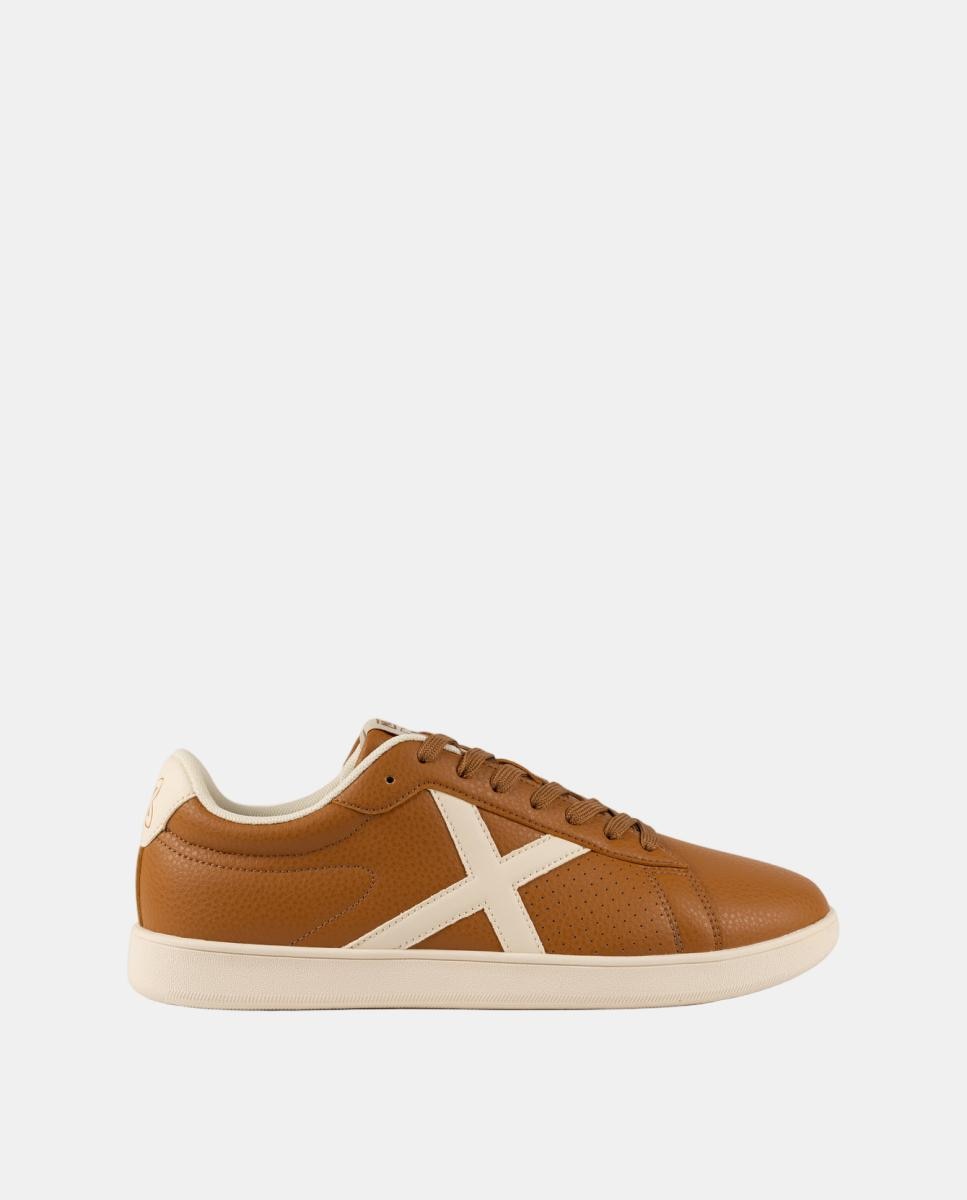 Munich Zapatillas de Casual de Hombre OPEN 5 Marrón