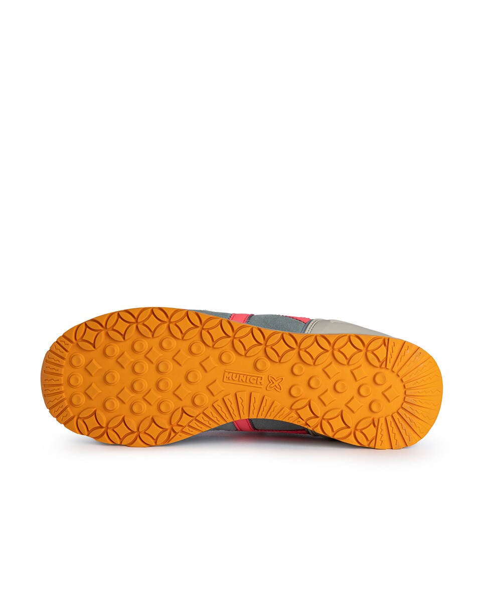 Zapatillas casual de hombre Massana Munich - Gris Gris-5