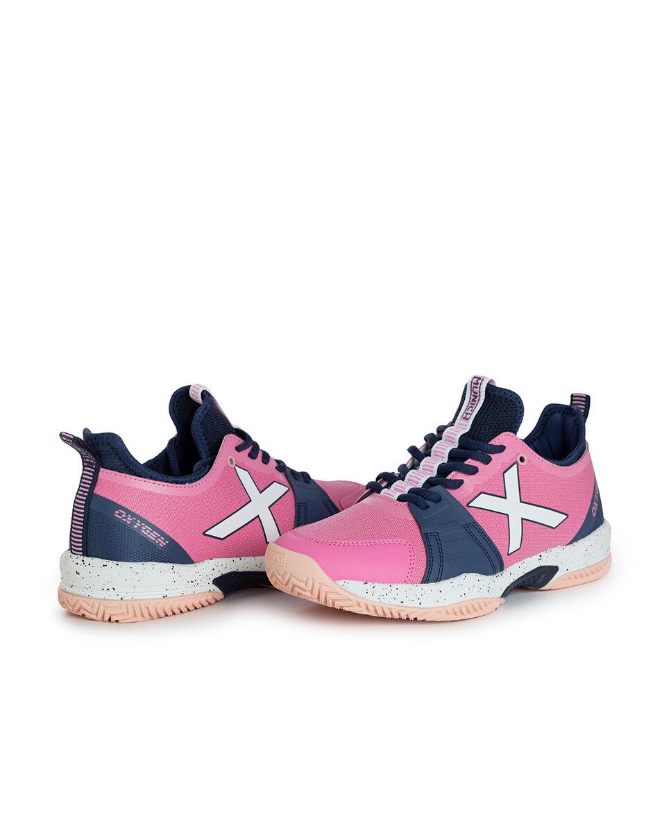 Zapatillas de pádel unisex Oxygen Munich - Rosa Rosa-2