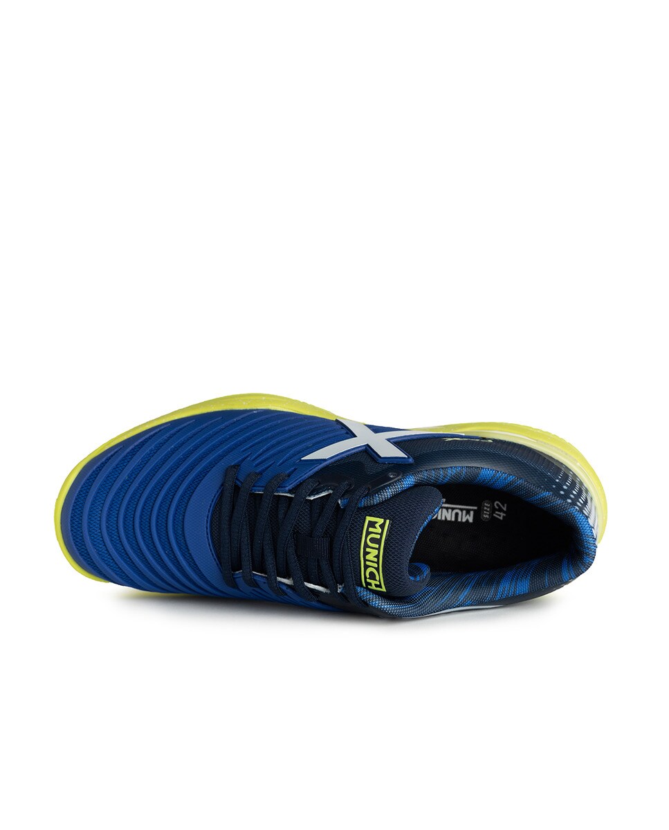 Imagen 3 de Zapatillas de pádel unisex PadX Munich - Azul Azul